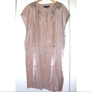 CV by Cynthia Vincent Embellished Drawstring Tunic